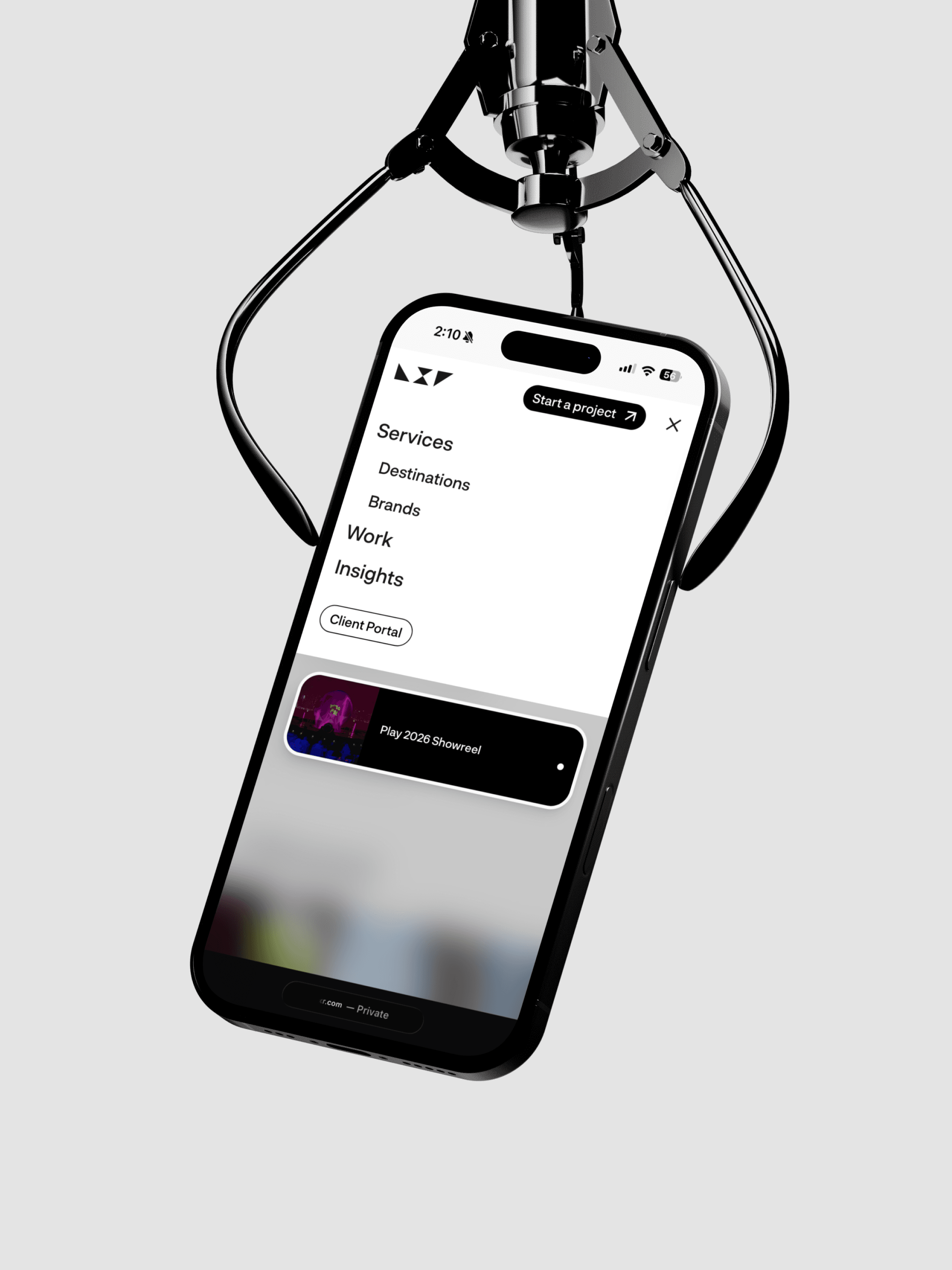 LocationXR featured work case study on mobile